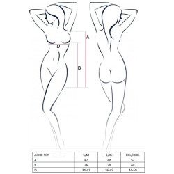 Passion - Femme Akkie Ensemble Costume Dinfirmière S/M